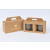 GOLDEN FOX SZKLANKI DO WHISKY DIAMOND     DEER GOLD - 2 SZT